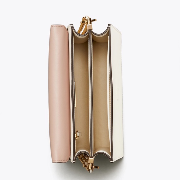 TORY BURCH Robinson Convertible Shoulder Bag Birch - Picture 4 of 12